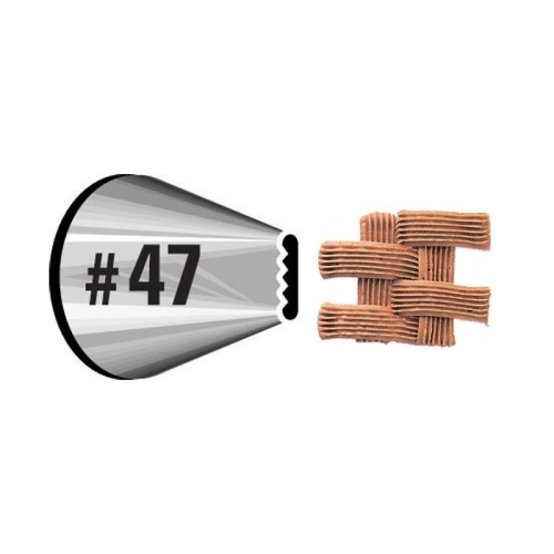 Tylka do zdobienia tortu ciast Wilton plecionka-kosz #47